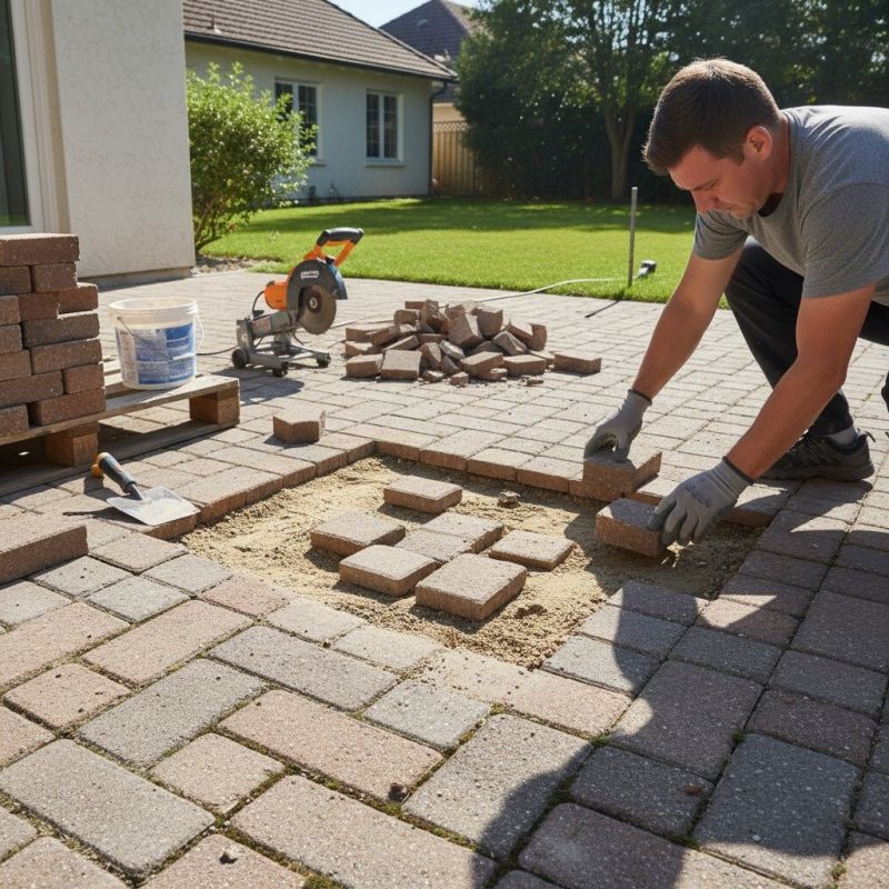 Local Pavers Repair pros at work
