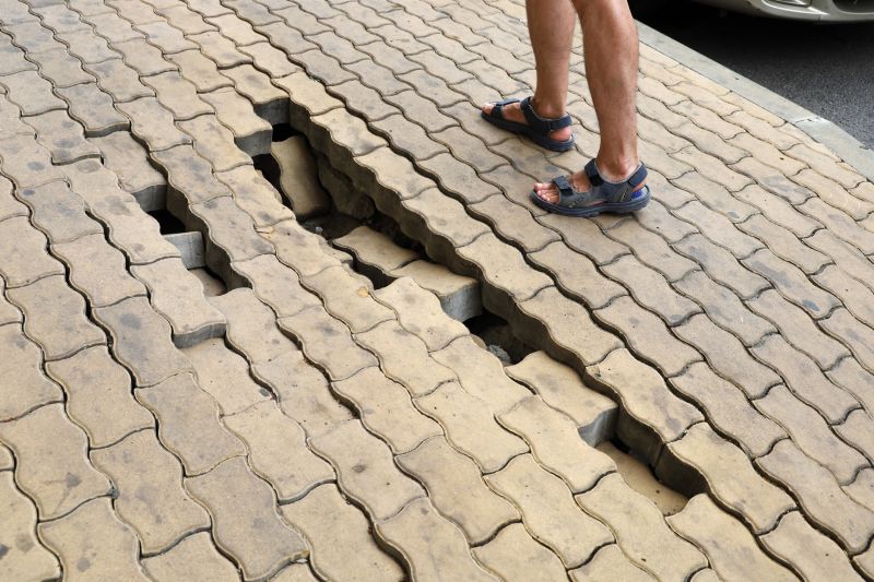 Fixing Uneven Or Sunken Pavers Safely